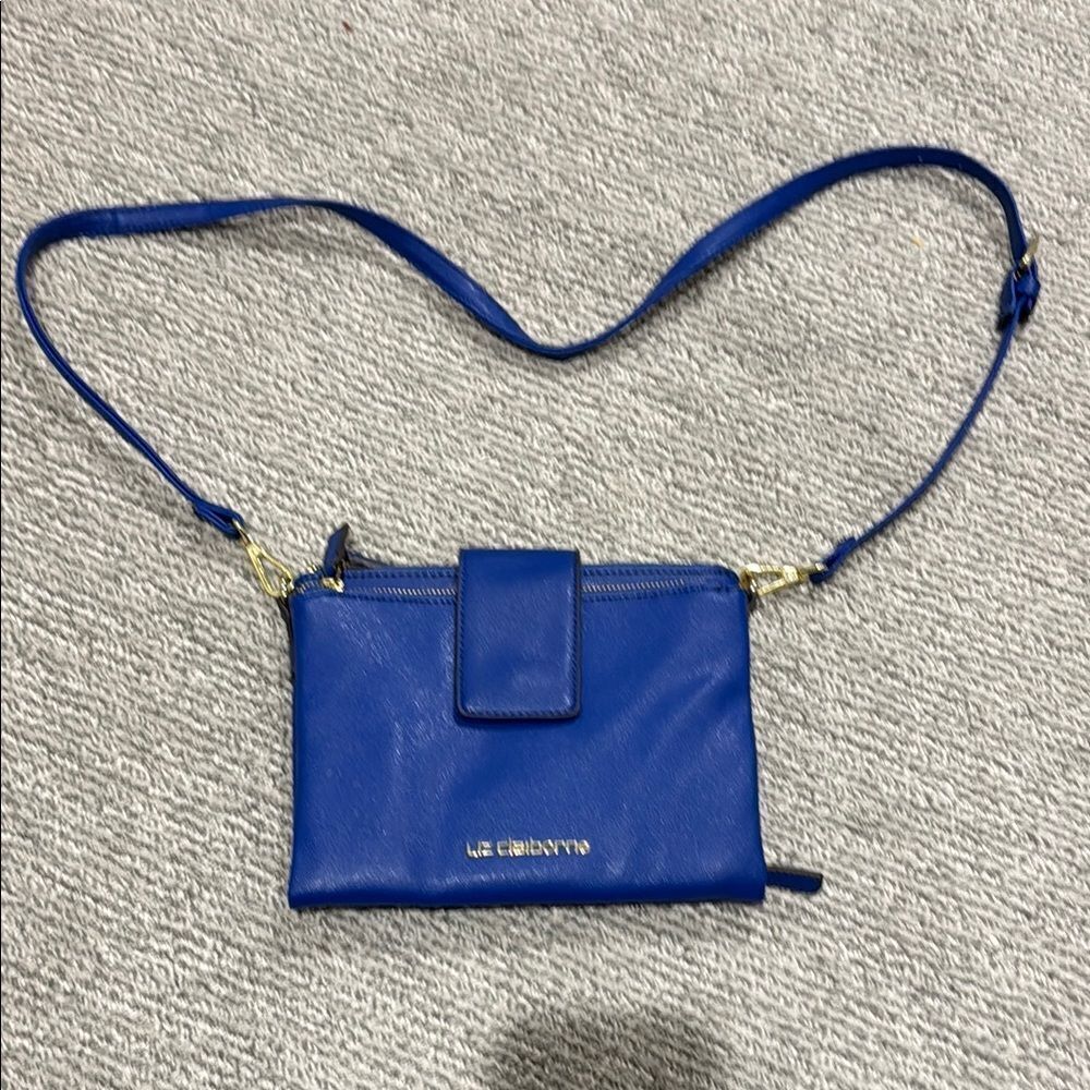 Liz Claiborne Blue Crossbody Bag